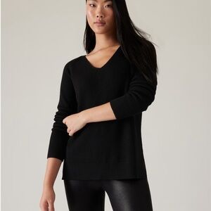 Athleta Hanover V-neck sweater